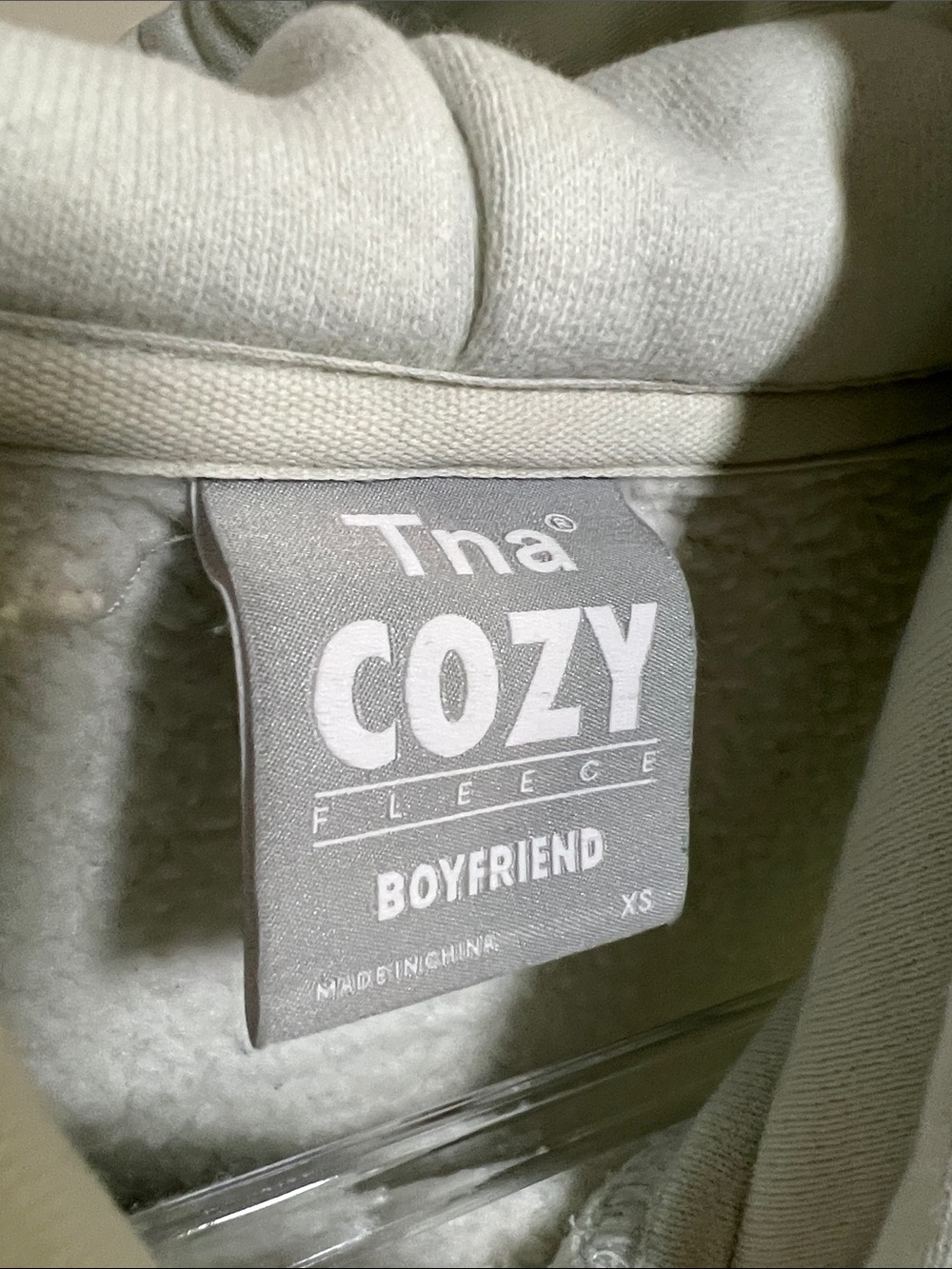 Aritzia Tna Cozy Boyfriend Fleece size XS - Picture 5 of 7